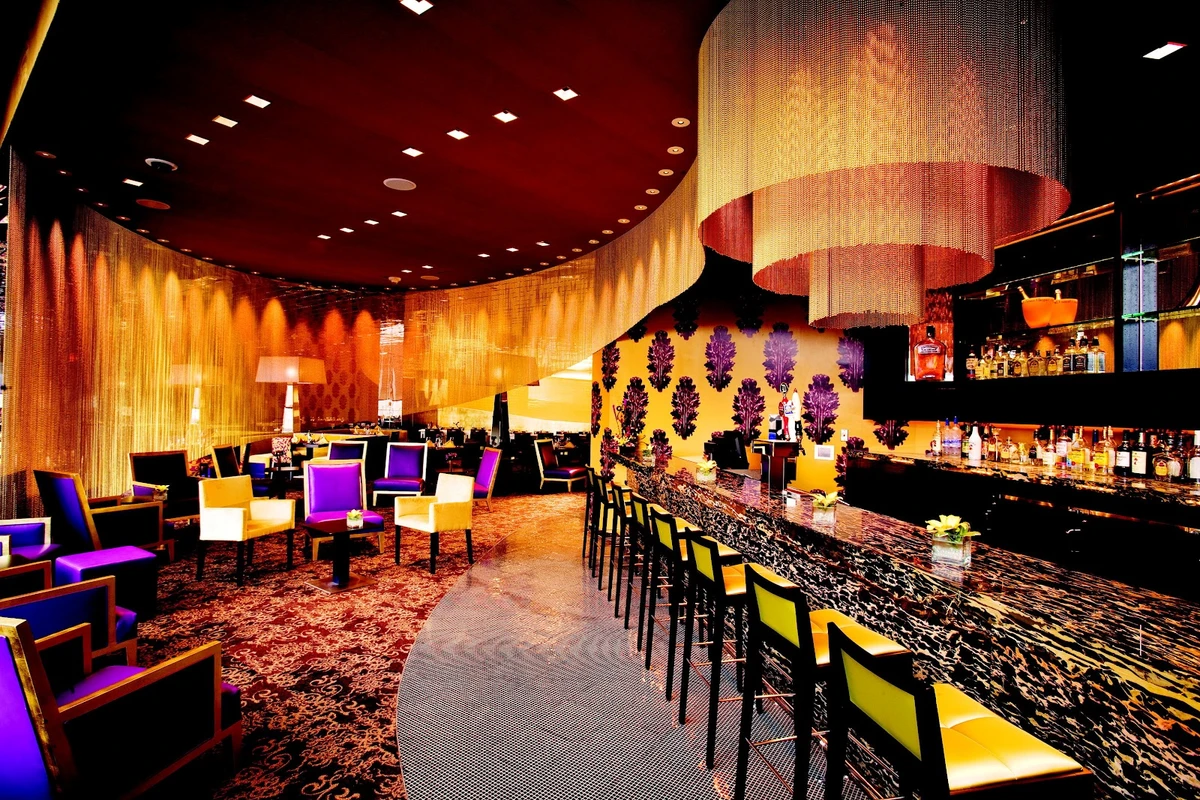 Casino hotel fine dining restaurant interior