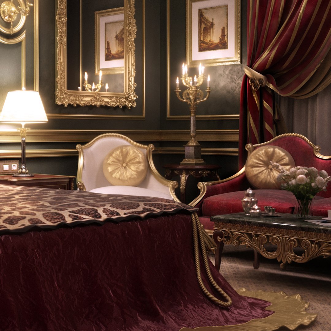 Spacious hotel suite interior with lounge seating